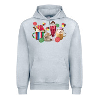 Heather Grey mexico dessert coffee cups Urban Hoodie - MaliasSmallBusiness