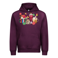 Mauve Wine mexico dessert coffee cups Urban Hoodie - MaliasSmallBusiness