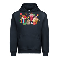 Navy mexico dessert coffee cups Urban Hoodie - MaliasSmallBusiness