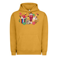 Pigment Peanut Butter mexico dessert coffee cups Urban Hoodie - MaliasSmallBusiness