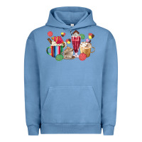 Pigment Pebble Blue mexico dessert coffee cups Urban Hoodie - MaliasSmallBusiness
