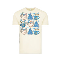 Vintage Arctic santa claus doodles christmas Vintage Tee - MaliasSmallBusiness