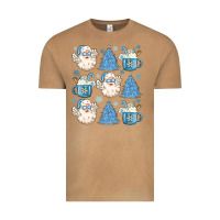 Vintage Camel santa claus doodles christmas Vintage Tee - MaliasSmallBusiness