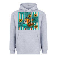 Heather Grey pumpkin Heavyweight Hoodie - JahusDesignShop