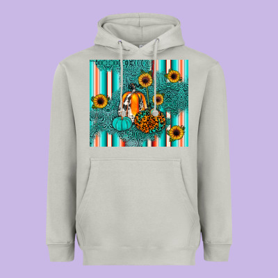 Pumpkin Heavyweight Hoodie Designed By Jahusdesignshop