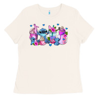 Bone stitch coffee cups Ladies Tee - AdoDesignShop