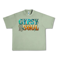 Oil Green gypsy soul Urban Heavy Tee - texasbilliewilder
