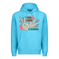 Ocean Blue good energy is contagious Premium Hoodie - MaliasSmallBusiness