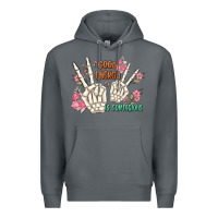 Rock good energy is contagious Premium Hoodie - MaliasSmallBusiness