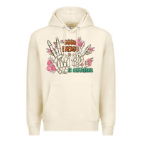 Tofu good energy is contagious Premium Hoodie - MaliasSmallBusiness