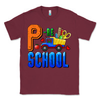 Burgundy p re school Classic Tee - RanaPortraitStore