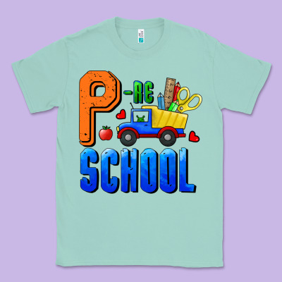 P Re School Classic Tee Designed By Ranaportraitstore