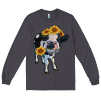 Smoke heifer cow Long Sleeve Tee - RanaPortraitStore