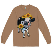 Toasted Coconut heifer cow Long Sleeve Tee - RanaPortraitStore