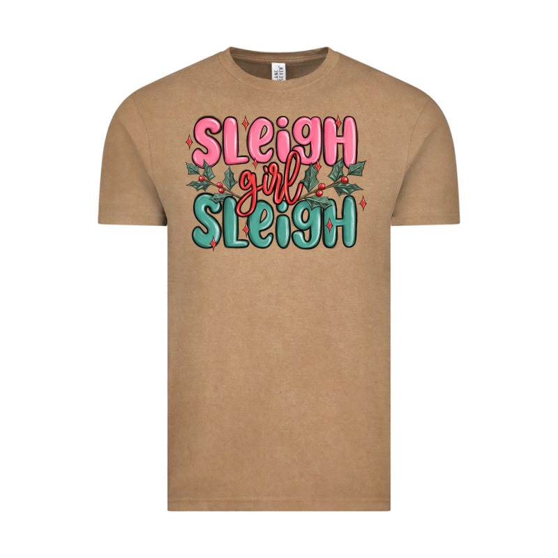 Sleigh Girl Sleigh Christmas Vintage Tee by MaliasSmallBusiness | Teevron