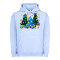 Hannukah Christmas Trees Urban Hoodie | Teevron