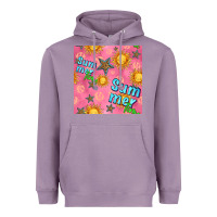 Lavender summer time of the sun seamless pattern Heavyweight Hoodie - BundleAndBundleShop