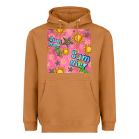 Meerkat summer time of the sun seamless pattern Heavyweight Hoodie - BundleAndBundleShop