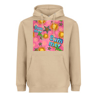 Mushroom summer time of the sun seamless pattern Heavyweight Hoodie - BundleAndBundleShop