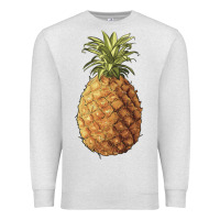 Oatmeal Heather pineapple Premium Sweatshirt - Artiststas