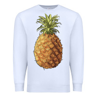 White pineapple Premium Sweatshirt - Artiststas