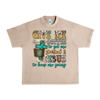 French Oak give me coffee to get me started Urban Heavy Tee - texasbilliewilder