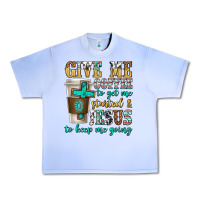 Grape Ice give me coffee to get me started Urban Heavy Tee - texasbilliewilder