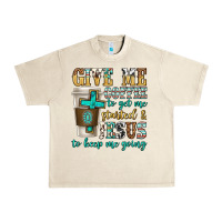 Give Me Coffee To Get Me Started Urban Heavy Tee | Teevron