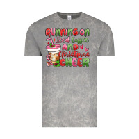 Cloud Rock running on iced coffee and christmas cheer Vintage Tee - MaliasSmallBusiness