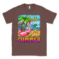 Chestnut hello summer skeleton Classic Tee - Zillion Design Studio