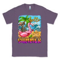 Lavender hello summer skeleton Classic Tee - Zillion Design Studio