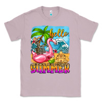 Lilac hello summer skeleton Classic Tee - Zillion Design Studio