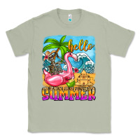 Matcha hello summer skeleton Classic Tee - Zillion Design Studio