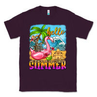 Plum hello summer skeleton Classic Tee - Zillion Design Studio