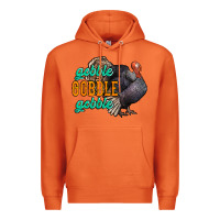 Carrot Thanksgiving turkey gobble gobble Premium Hoodie - NancyCooperArtShop