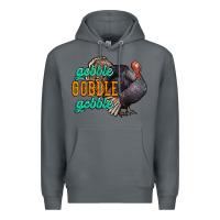 Rock Thanksgiving turkey gobble gobble Premium Hoodie - NancyCooperArtShop