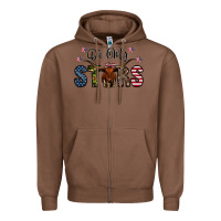 Chestnut oh my stars Zipper Hoodie - CowhideDigitalArt
