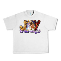 Lunar Rock joy to the world Urban Heavy Tee - Zillion Design Studio