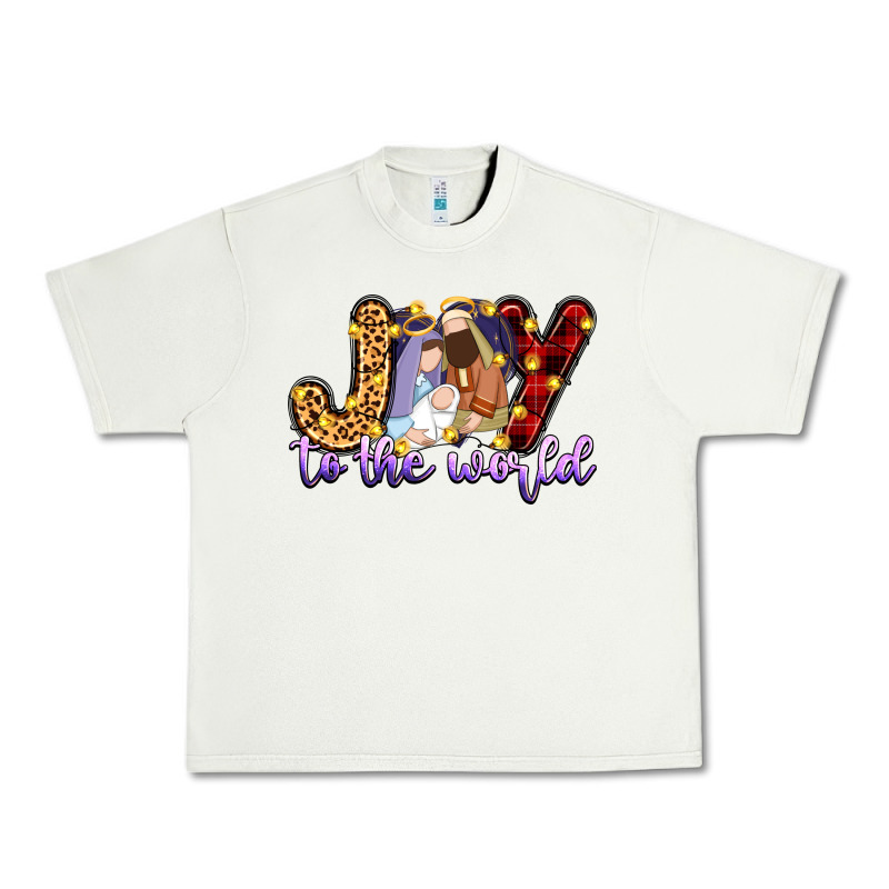 Joy To The World Urban Heavy Tee by Zillion Design Studio | Teevron