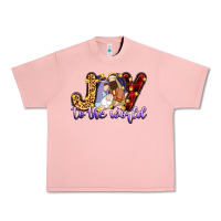 Salmon joy to the world Urban Heavy Tee - Zillion Design Studio
