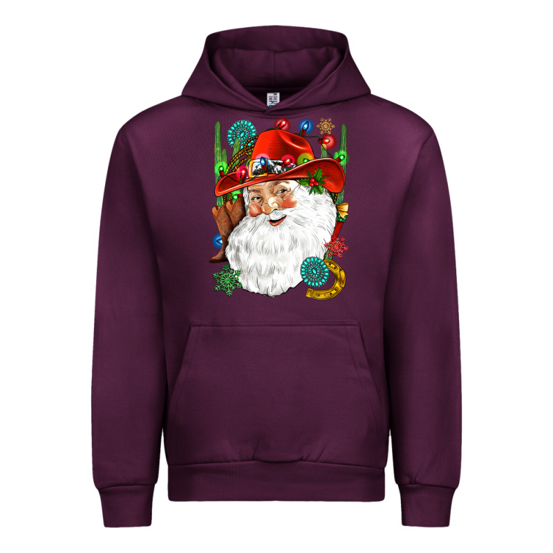 Cowboy Santa Urban Hoodie by NancyCooperArtShop | Teevron