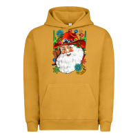 Pigment Peanut Butter Cowboy Santa Urban Hoodie - NancyCooperArtShop