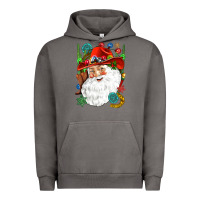 Pigment Tornado Cowboy Santa Urban Hoodie - NancyCooperArtShop