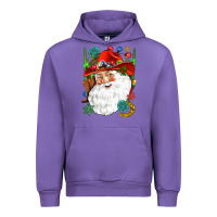 Tulip Cowboy Santa Urban Hoodie - NancyCooperArtShop