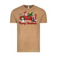 Vintage Camel merry christmas truck Vintage Tee - MaliasSmallBusiness
