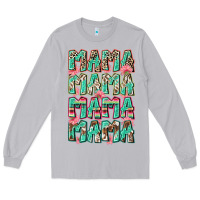 Moon Dust mama mama mama mama Long Sleeve Tee - Zillion Design Studio