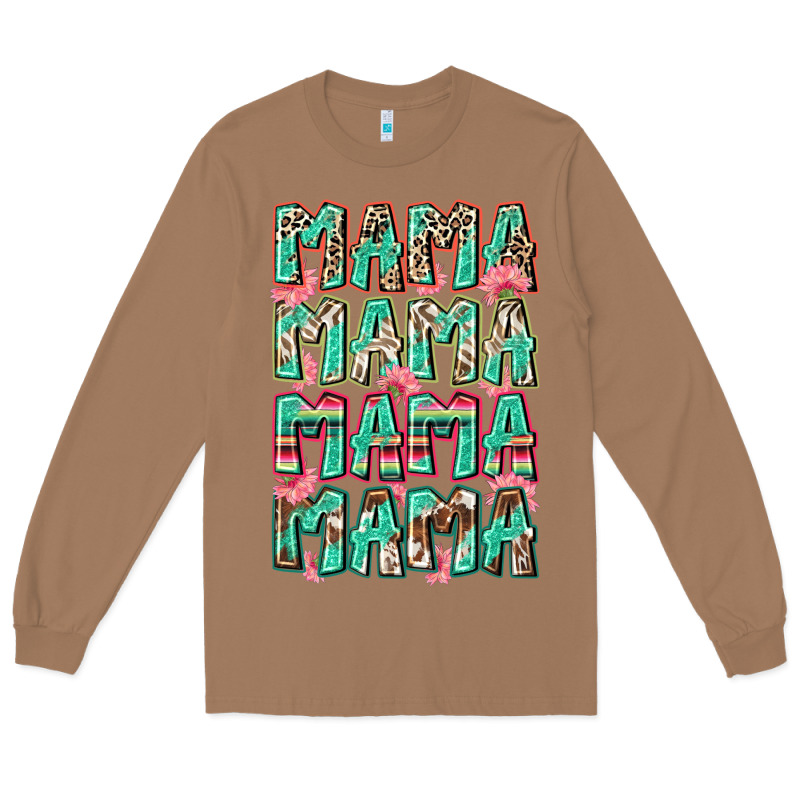 Mama Mama Mama Mama Long Sleeve Tee by Zillion Design Studio | Teevron