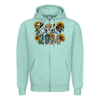 Seafoam senior 2024 Zipper Hoodie - RacoonDesign