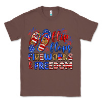 Chestnut flip flops fireworks and freedom Classic Tee - Zillion Design Studio