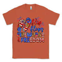 Copper flip flops fireworks and freedom Classic Tee - Zillion Design Studio